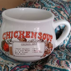 VTG Chicken soup cup/ mug
